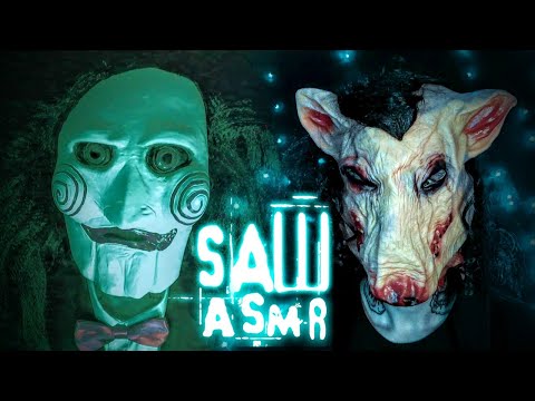 ASMR You TINGLE You DIE - SAW ROLEPLAY - Jigsaw Trap - Halloween HORROR ASMR - Kidnaps You for SLEEP
