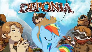 Прохождение - Deponia - 2#. Руфус - спаситель одиноких дам :3