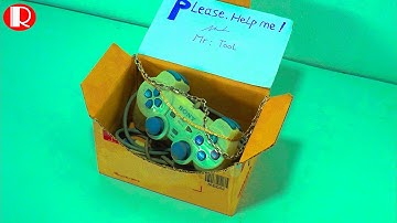 Restoring the original DualShock for my restored PlayStation 1 - restore as new 99%