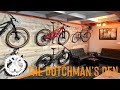 Dream Garage and Bike Shop Tour - The Dutchman's Den - DIY Backyard Build!