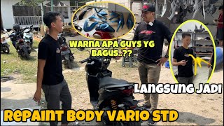 REPAINT BODY VARIO STD AUTO MAKIN GANTENG‼️Warna nya ngejreng🔥