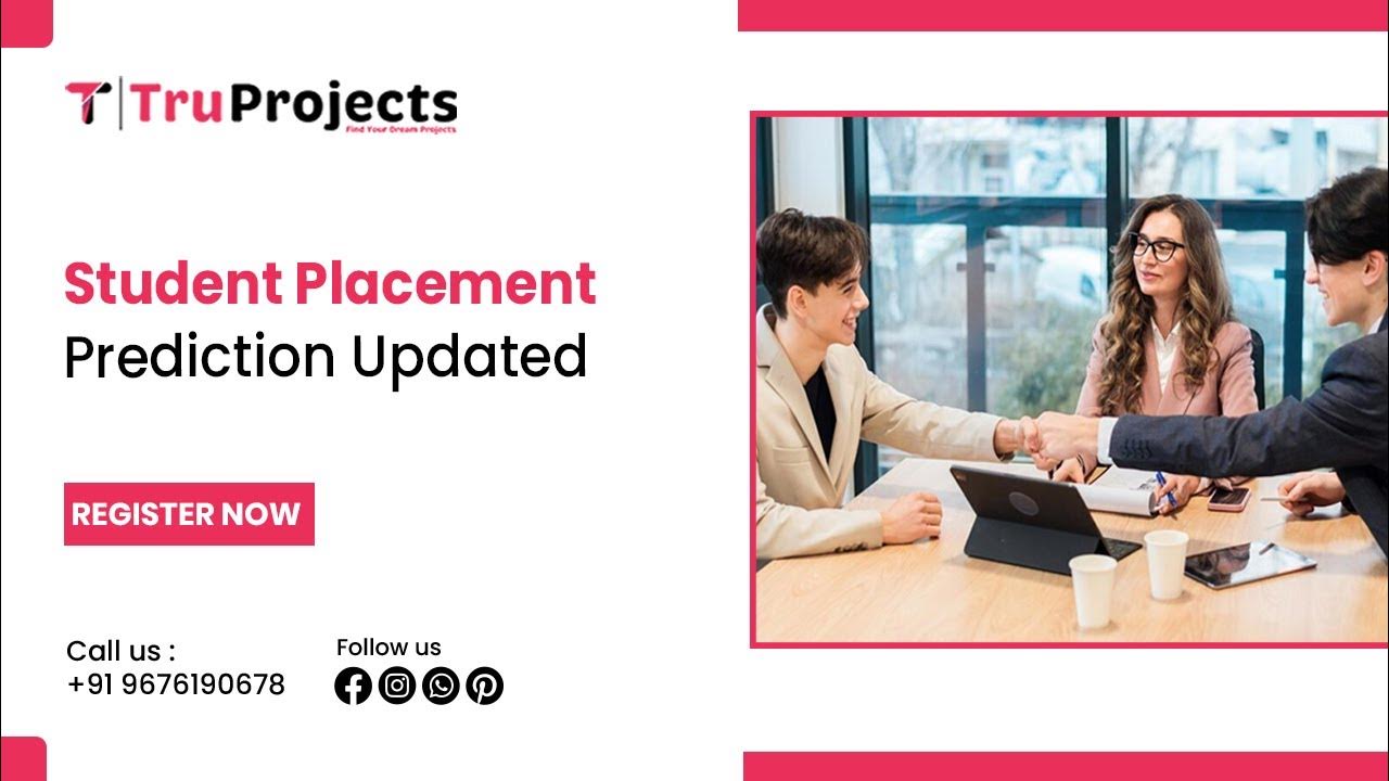 Student Placement Prediction TOP LATEST UNIQUE FINAL YEAR MACHINE ...