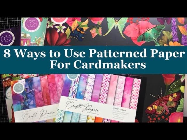 World Card Making Day 2023: Paper Strip Cards with Taylor Van Bruggen from  Taylored Expressions 