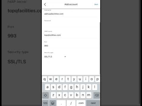 طريقة اضافة ايميل شركة في تطبيق 