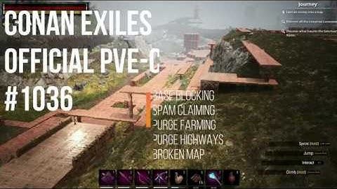Conan Exiles Official PVE-C #1036 killed by spam