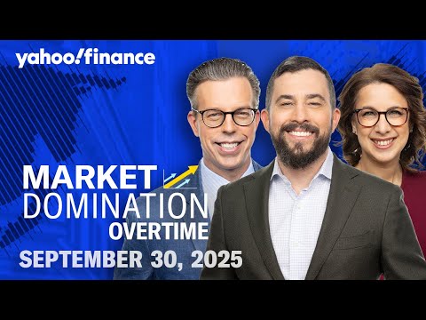 US stocks close higher as government shutdown looms, plus the winners & losers of Q3 2025