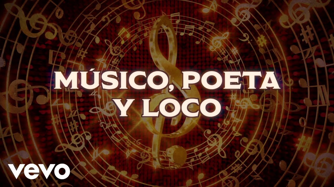 Octavio Cuadras - MÚSICO, POETA Y LOCO (LETRA / En Vivo)