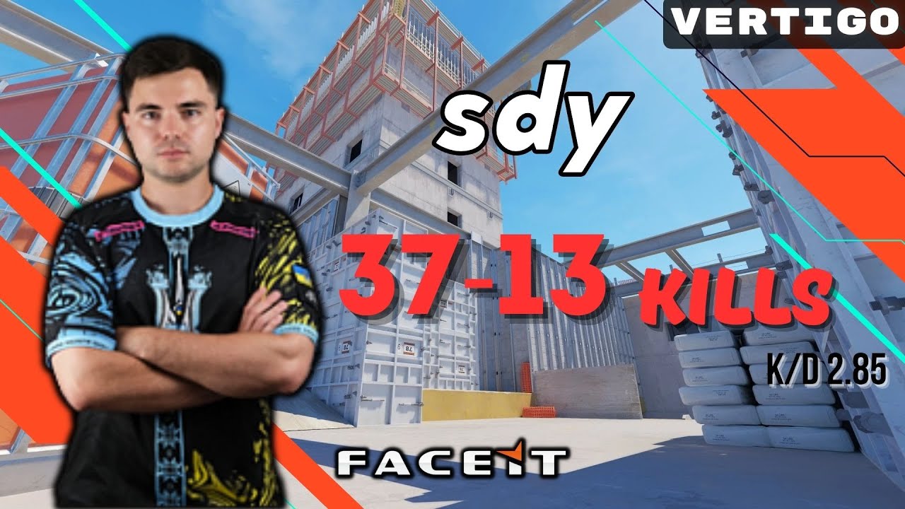 CSGO POV sdy (37-13) Vertigo 𝙒𝙞𝙣 (16-11) / Faceit 12.07.2023 - YouTube