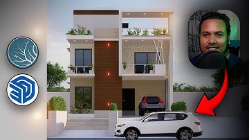 Sketchup+Lumion ৷৷ Bangla tutorial ৷৷ Modelling To Animation Rendering ৷৷ Mostofa Studio