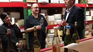 Jean-Francois Bourdy Tasting with Hollywood Staff
