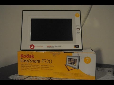 Kodak EasyShare P720 Digital Picture Frame with Home Decor Kit