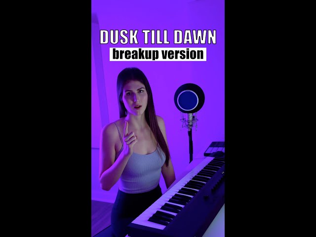 Dusk Till Dawn with new lyrics 🌇🌌🌄 #zayn #sia #dusktilldawn #breakupsong #songlyrics #zaynmalik class=