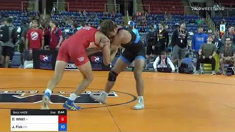 152 Lbs Round Of 128 - Dylan Whitt, Iowa Vs Joseph...