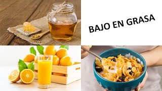 Productos que creemos son sanos pero no lo son - Parte 1