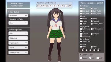 Unity Asset Human Model Navi pv