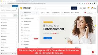 Machic - Elementor Templates for Footer