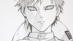 Drawing Gaara from Naruto Anime - Graphite - Durasi: 7.42. 