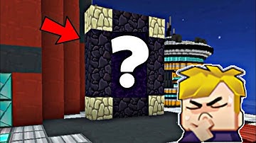 I Built NETHER PORTAL in Bedwars.. 🤯🤔 | Blockman GO: Adventure