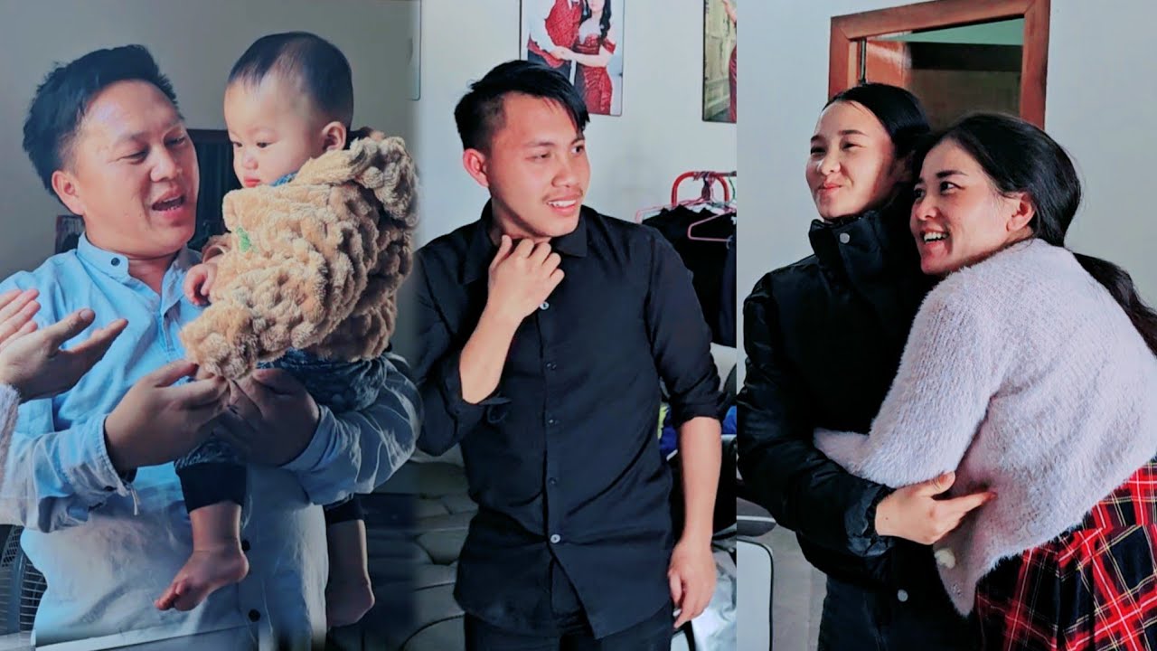 Zoo siab tub nyab los txog tsev lawm 