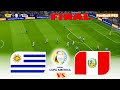 URUGUAY vs PERU - Copa America 2024 Final | Full Match All Goals | Live Football Match