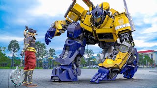 Transformers: Rise of The Beasts - Optimus Prime vs Anubis Egypt Final Fight | VFX COMOSIX [HD]