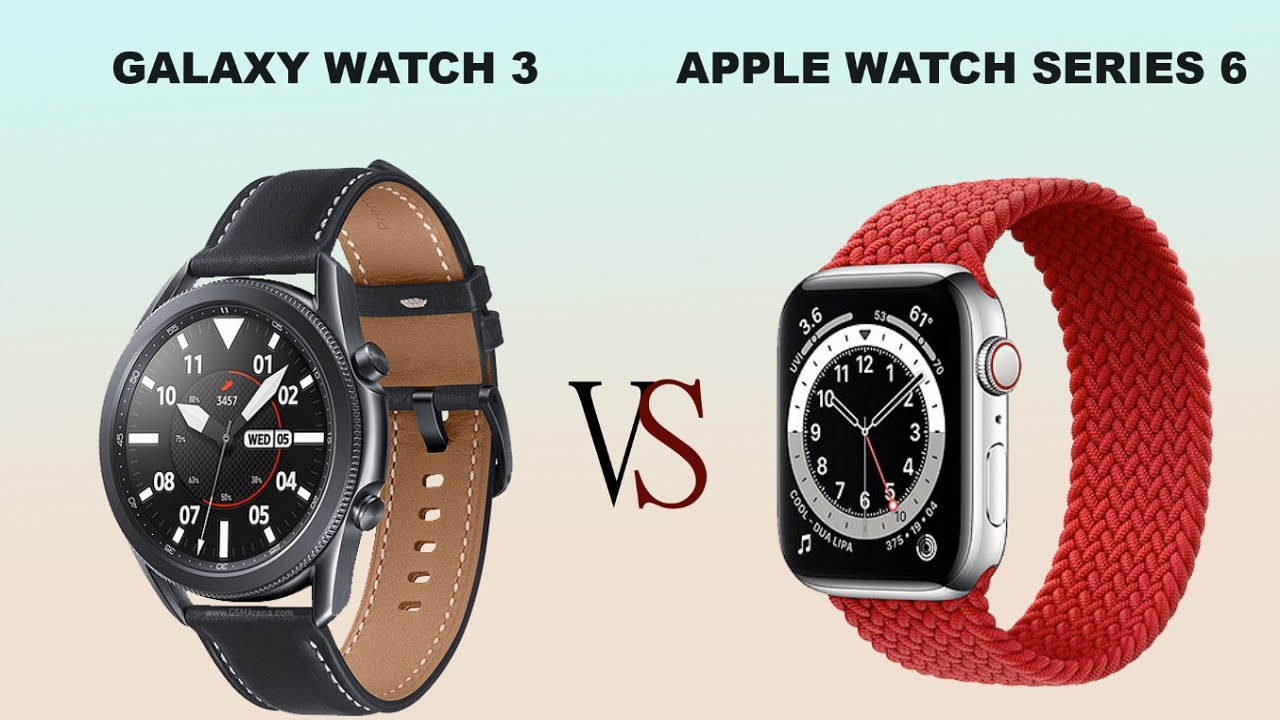 Watch 3 vs watch 3 pro. Galaxy watch 6 vs Apple.