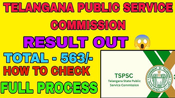 Telangana Public Service Commission Result 2025 | How to Download TSPSC Group 1 Result | Baba Ki Job