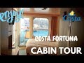 COSTA FORTUNA 2019: ROOM TOUR CABINA CON IL BALCONE!!🛳 #COSTAcruises