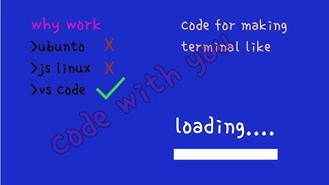 #loading | c program | make terminal  like loading screen