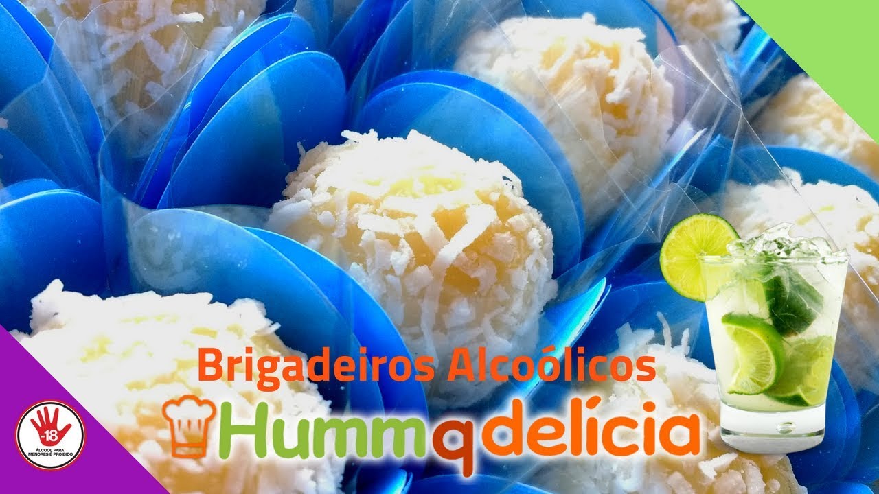 BRIGADEIROS ACOÓLICOS - Faça e Venda
