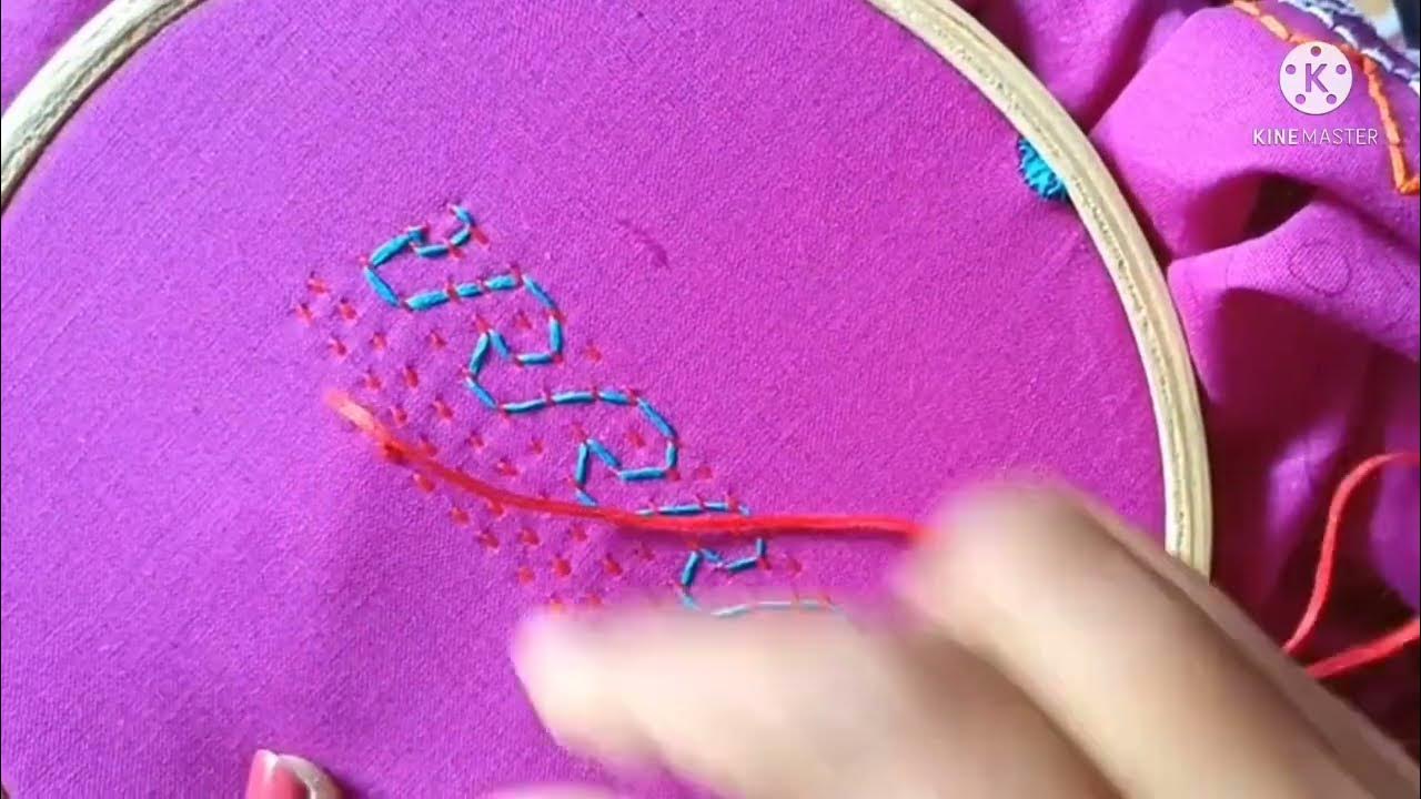 How To Do Cording Stitch For Beginners YouTube