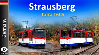 【4K】STRAUSBERG TRAM - Tatra T6C5 (2021)