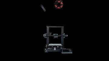 Voxelab Aquila 3D printer flash video