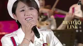 North Korean Military Chorus &amp; Moranbong Band Performed 🎧 I WANT TO BREAK FREE ⭐️