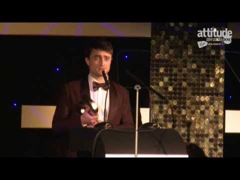 Daniel Radcliffe attends Attitude magazine Awards & wins Best Actor 
