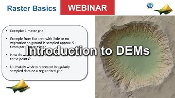 Webinar: Introduction to Digital Elevation Models (DEMs)