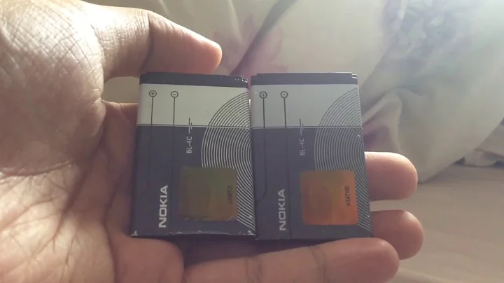 Comparison of the fake (imitation) and real (genuine) Nokia BL-4C batteries - 天天要聞