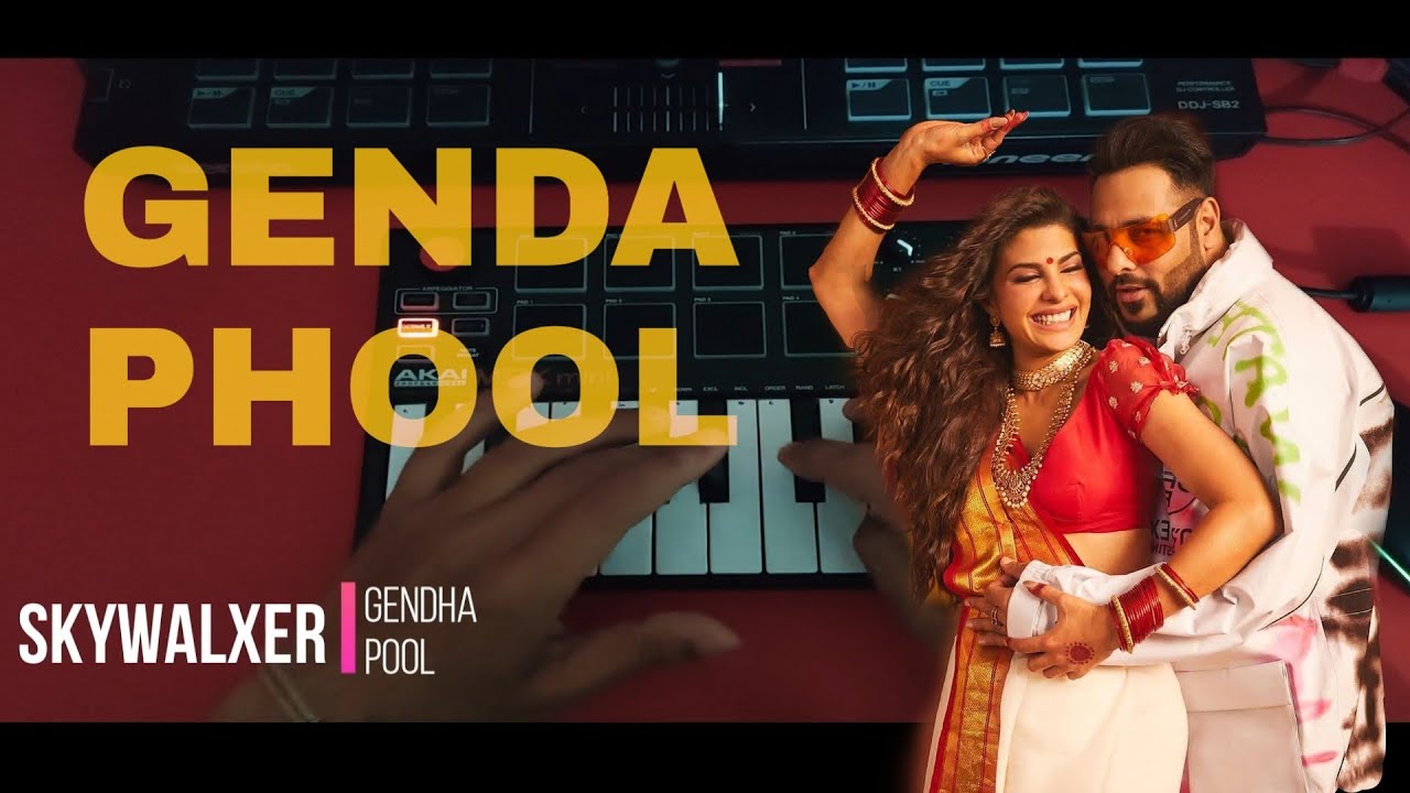 Badshah - Genda phool live remix on piano (By skywalxer)