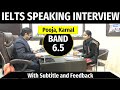 IELTS Speaking Interview Test Sample Band 6.5 Interview    IELTS Speaking Indian Student