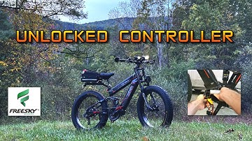 Unlocked controller Install on Freesky Alaska Dual Battery Fat Tire ebike