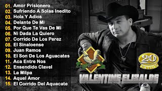 Valentine Elizalde 20 Grandes Exitos - Corridos Con Banda - Puros Corridos Viejitos