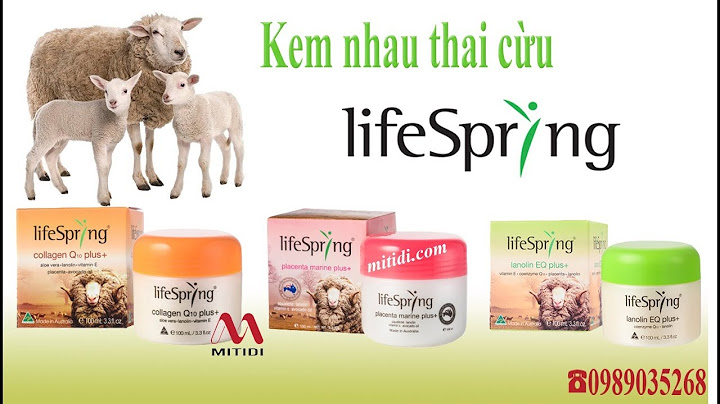 Kem cừu chống lão hóa lifespring collagen q10 plus+ năm 2024