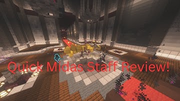 A quick review of the Midas Staff (Hypixel Skyblock)