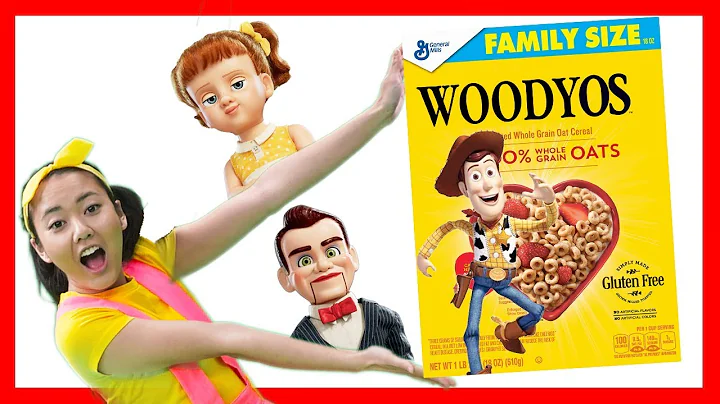 Ellie Eats Toy Story Cheerios at Supermarket Shopping Haul