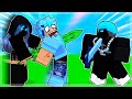 Dominating as the tanqr duo in roblox bedwars