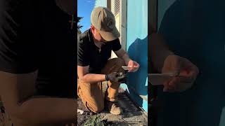 Fixing a Shipping Container Hole with a Fiberglass Reinforced Patch | Quick DIY Repair