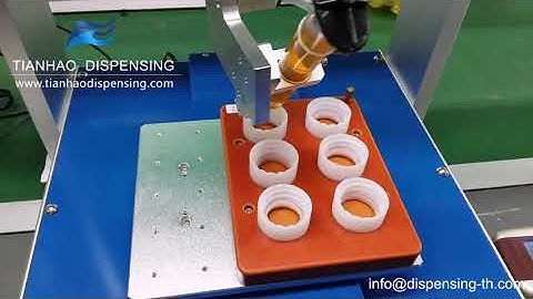 4 axis Benchtop Dispensing Robot with Syringe Dispensing TH-2004D-R-K