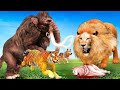 Prehistoric Animals Epic Battle Mammals Vs King Kong Mammals Animal Revolt Battle Simulator