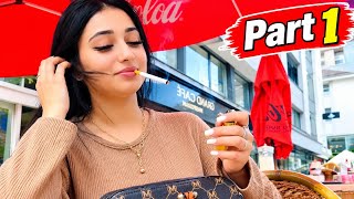 🖤Beautiful girl smoking in hot🔥|turkish girl smoking in live stream at cafe 🚬🖤|🔥smoking queen's 🖤