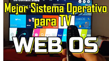 ¿Cuál es la versión actual de webOS?